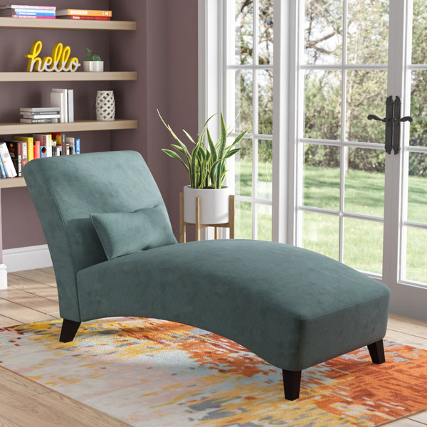 Wade Logan® Verdi Armless Chaise Lounge & Reviews Wayfair